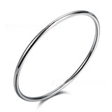 Silver Jewelry 3mm Smooth Circle Bracelet – Jewelry Gift Ideas — 6