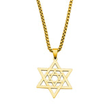 Jewish Six-pointed Star Edge Symbol Pendant – Jewelry Gift Ideas — 5