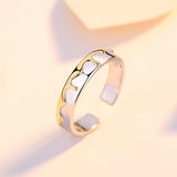 Couple Ring S925 Sterling Silver Pair Ring Color – Gifts for Couples — 3