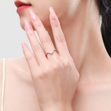 Silver Fashion Personality Can Wear A Two-piece Ring – Stylish Gifts — 4