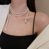 Irregular Long Pearl Necklace Niche – Jewelry Gift Ideas — 5