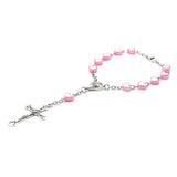 Cross Baptism Beads Rosary Bracelet Bracelet – Jewelry Gift Ideas — 3