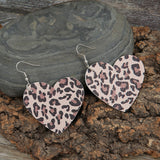 Valentine's Day Love Leather Earrings Creative – Gifts for Couples — 1