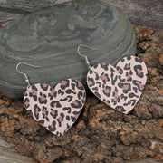Valentine's Day Love Leather Earrings Creative – Gifts for Couples — 1