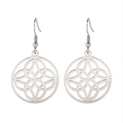 Titanium Steel 18k Electroplated Colorless Earrings – Stylish Gifts — 4