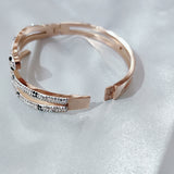Full Diamond Snake Titanium Steel Bracelet Trend – Jewelry Gift Ideas — 7