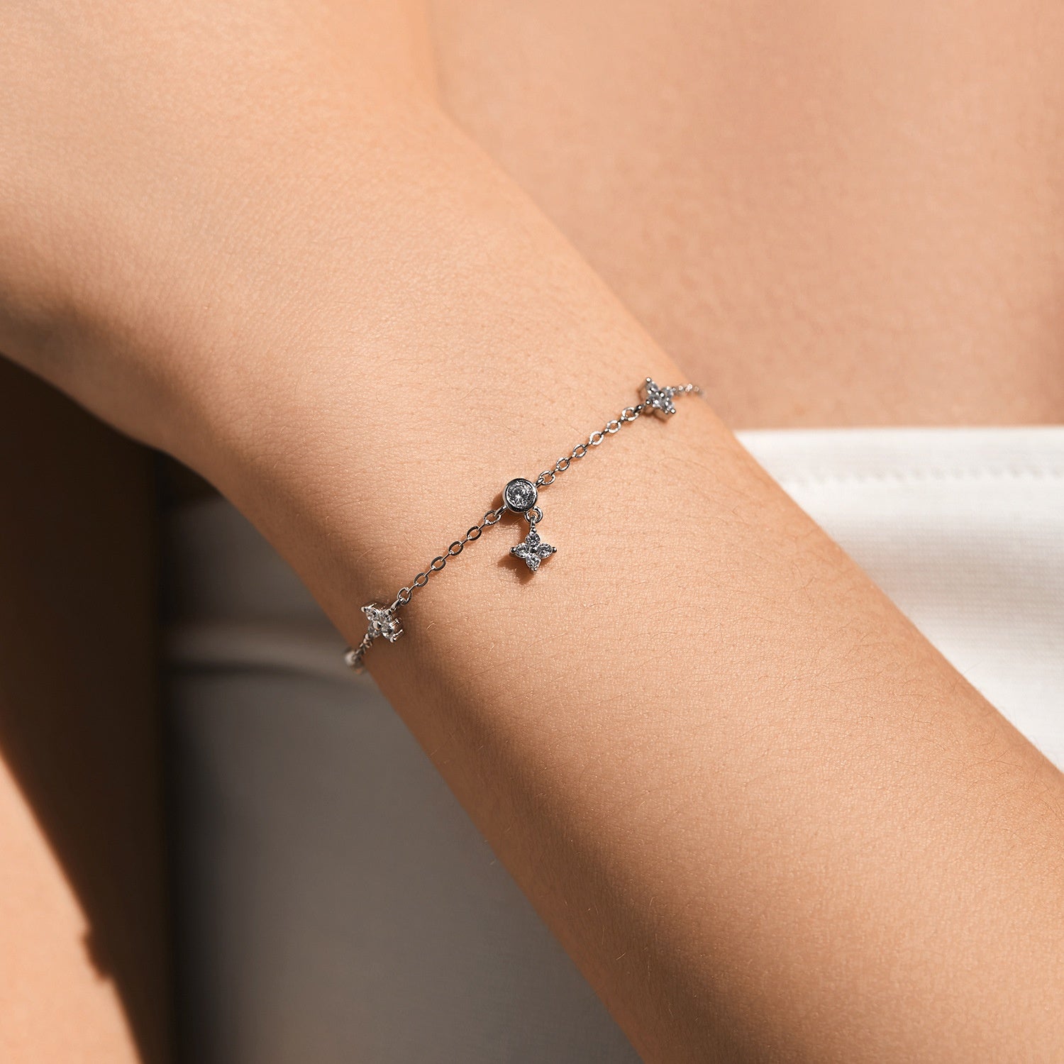 S925 Silver Mori Sweet Delicate Lucky Bracelet – Jewelry Gift Ideas — 1