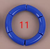 Acrylic Women's Elbow Elastic Glossy Bracelet – Jewelry Gift Ideas — 7