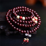Colorful 108 Diamond Knot Beads Sandalwood – Jewelry Gift Ideas — 6