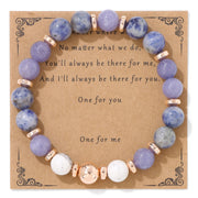 Stone Bead Men's And Women's Bracelet Haematite – Jewelry Gift Ideas — 5