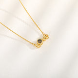 Photo Projector Desirable Couple Pet Necklace – Jewelry Gift Ideas — 10
