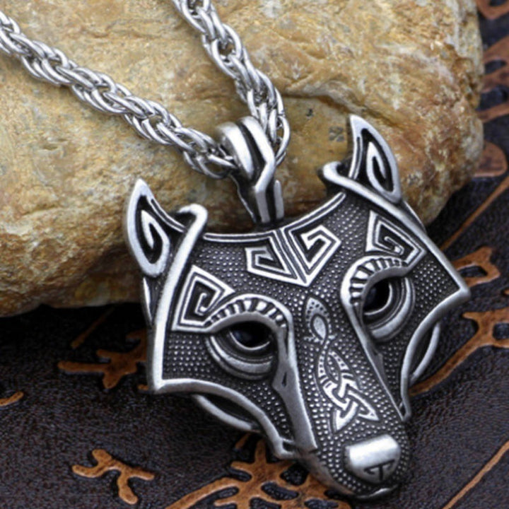 Vintage VIKING FORCE LABORATORIES Pendant Wolf – Jewelry Gift Ideas — 1