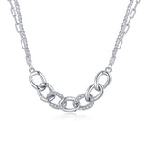 Chain-shaped Double-layer Necklace Female S925 – Jewelry Gift Ideas — 5