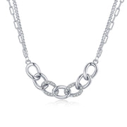 Chain-shaped Double-layer Necklace Female S925 – Jewelry Gift Ideas — 5