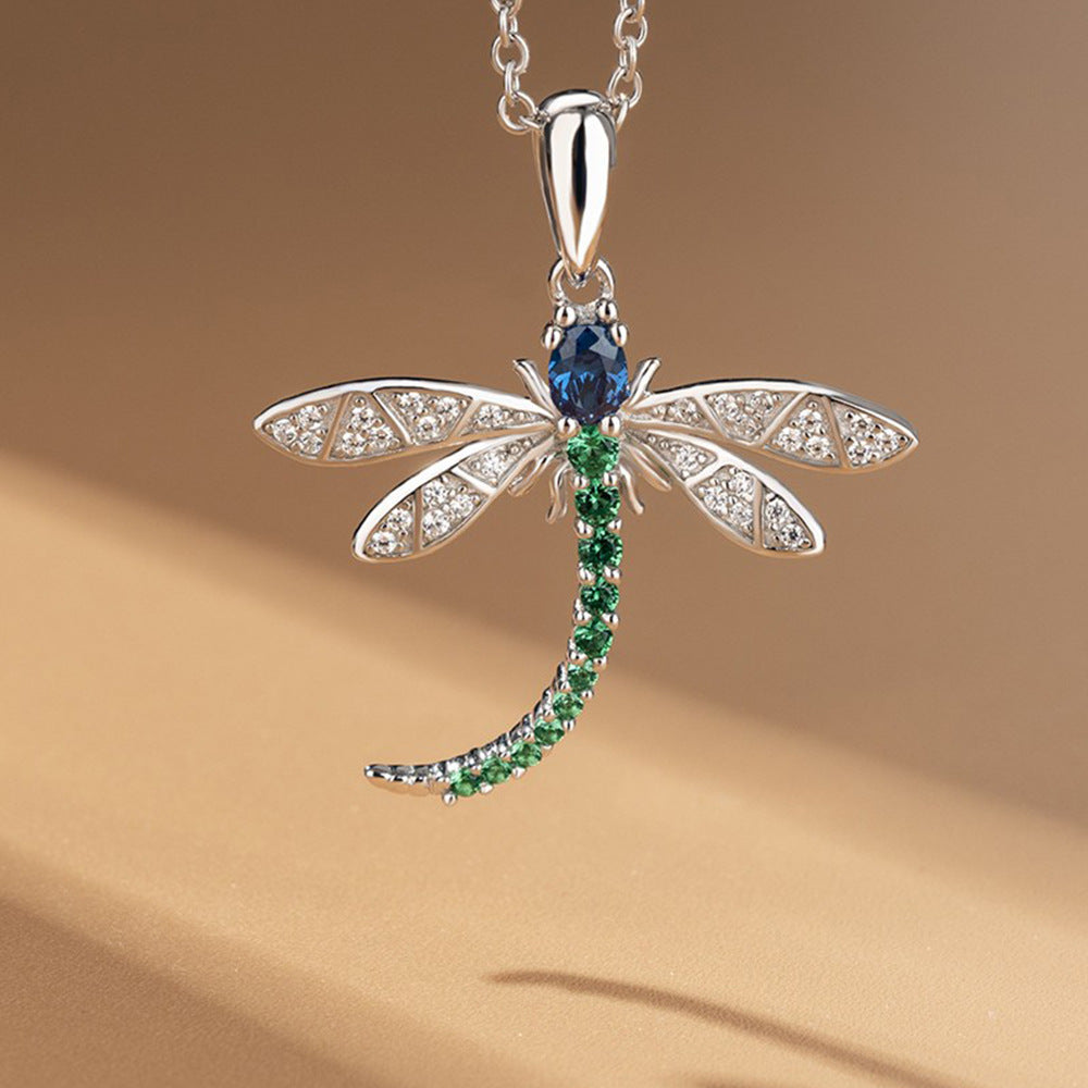 Lovely And Versatile Long Dragonfly Pendant – Jewelry Gift Ideas — 1