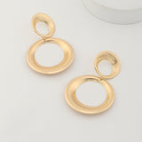 Alloy Plated Water Drop Shaped Eardrops – Useful Gifts — 8