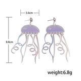 Colorful Jellyfish Premium Sense Ins Style Earrings – Stylish Gifts — 3