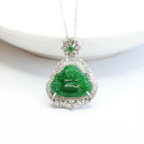 Fashion Silver Inlaid Natural Jade Pendant – Jewelry Gift Ideas — 4