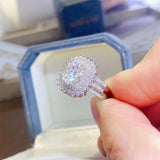 2 Karat D Color Moissanite Ring – Gift Ideas — 3