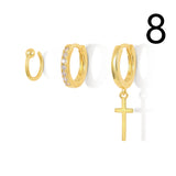 Women's Fashion Irregular Geometric Diamond Earrings – Stylish Gifts — 10