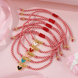 Copper Bead Drop Oil Copper Peach Heart Red – Jewelry Gift Ideas — 2