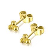 Fashion Ladies Mini Sterling Silver Stud Earrings – Stylish Gifts — 3