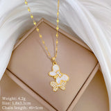 Gorgeous Quality Full Diamond Necklace Women's – Jewelry Gift Ideas — 3