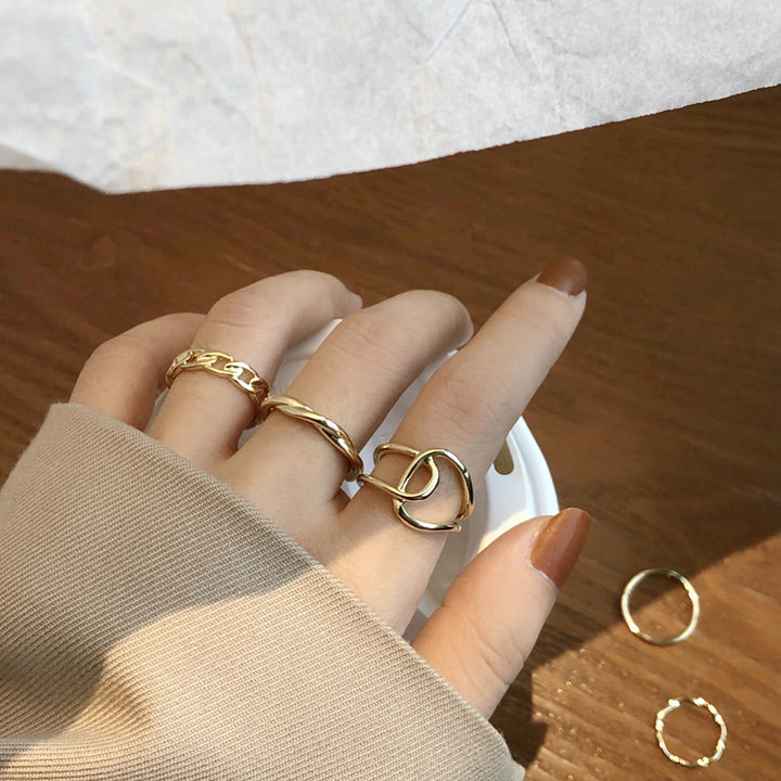 Fashion Metal Joint Ring Creative Retro – Stylish Gifts — 1