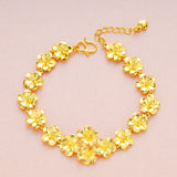 Vietnam Placer Gold Lady's Flower Accessories – Jewelry Gift Ideas — 6