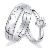 S925 Silver Couple Ring Eternal Love – Gifts for Couples — 9