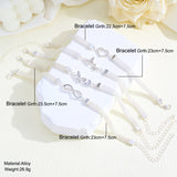 Infinite Diamond 8-word Anklet Creative Retro Alloy – Small Gift Ideas — 5