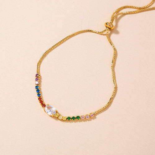 Copper Gold Plated Pendant Micro-Set Colorful – Jewelry Gift Ideas — 2