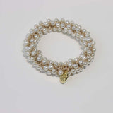 Bracelet Color Crystal Hair Ring Simple Pearl – Jewelry Gift Ideas — 13
