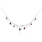 S925 Silver Natural Topaz Necklace – Jewelry Gift Ideas — 7
