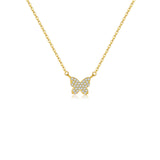 S925 Sterling Silver Butterfly Micro Zircon-laid – Jewelry Gift Ideas — 5