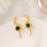 Women's Temperamental Vintage Diamond-set Snake – Gifts for Her — 2