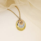 Disc Birth Brand Series Necklace Handprint – Jewelry Gift Ideas — 5