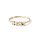 Korean Simple Geometric Square Ring – Unique Gift Ideas — 4