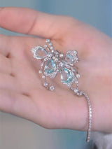 Butterfly Tassel Zircon Earpiece Irregular Ear Bone – Surprise Gifts — 5