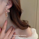 Sweet Light Luxury Rhinestone Zircon Butterfly Water – Practical Gifts — 5