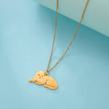 Popular Cartoon Cat Necklace Animal Girl Love – Jewelry Gift Ideas — 2