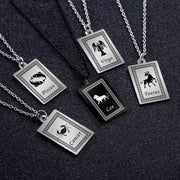 12 Zodiac Constellation Stainless Steel Pendant – Jewelry Gift Ideas — 1