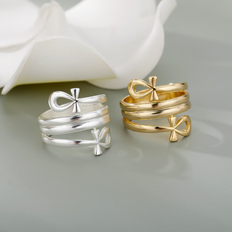 Indian Double Layered Rings Couple Rings – Gifts for Couples — 1