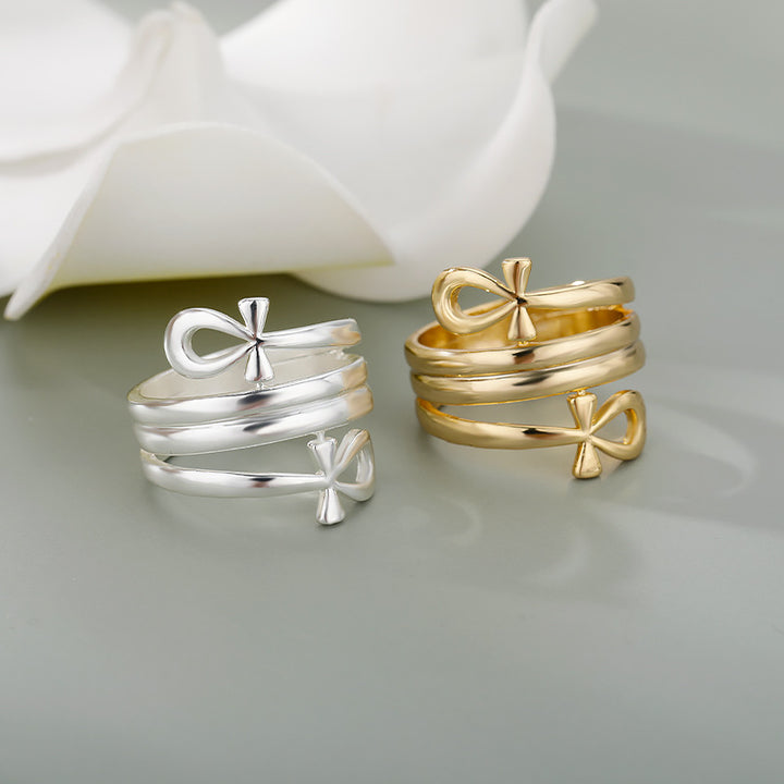 Indian Double Layered Rings Couple Rings – Gifts for Couples — 1