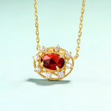 Ladies 9K Gold Necklace All-match Mozambique – Jewelry Gift Ideas — 4