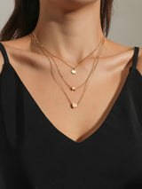 Fold Wear Simple Love Pendant Star Necklace – Jewelry Gift Ideas — 2