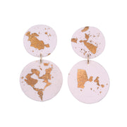 Geometric Simple Gold Leaf Handmade Soft Pottery – Holiday Gift Ideas — 4