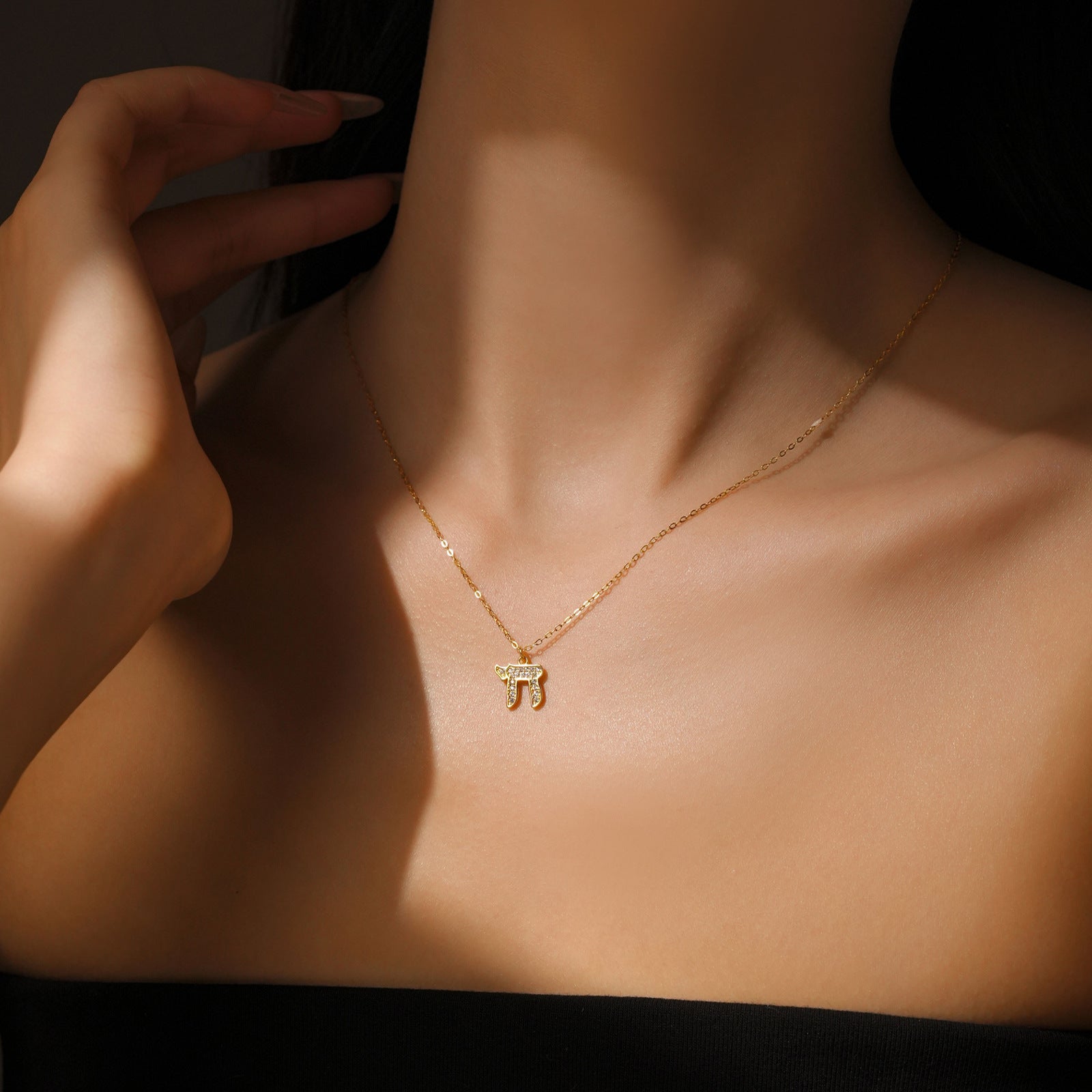 S925 Sterling Silver Necklace Micro Inlaid Zircon – Jewelry Gift Ideas — 1