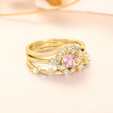 Three-piece Ring Set Sweet Ring Female – Gifts for Her — 6