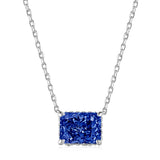 Women's Sterling Silver Zircon Necklace Versatile – Jewelry Gift Ideas — 11